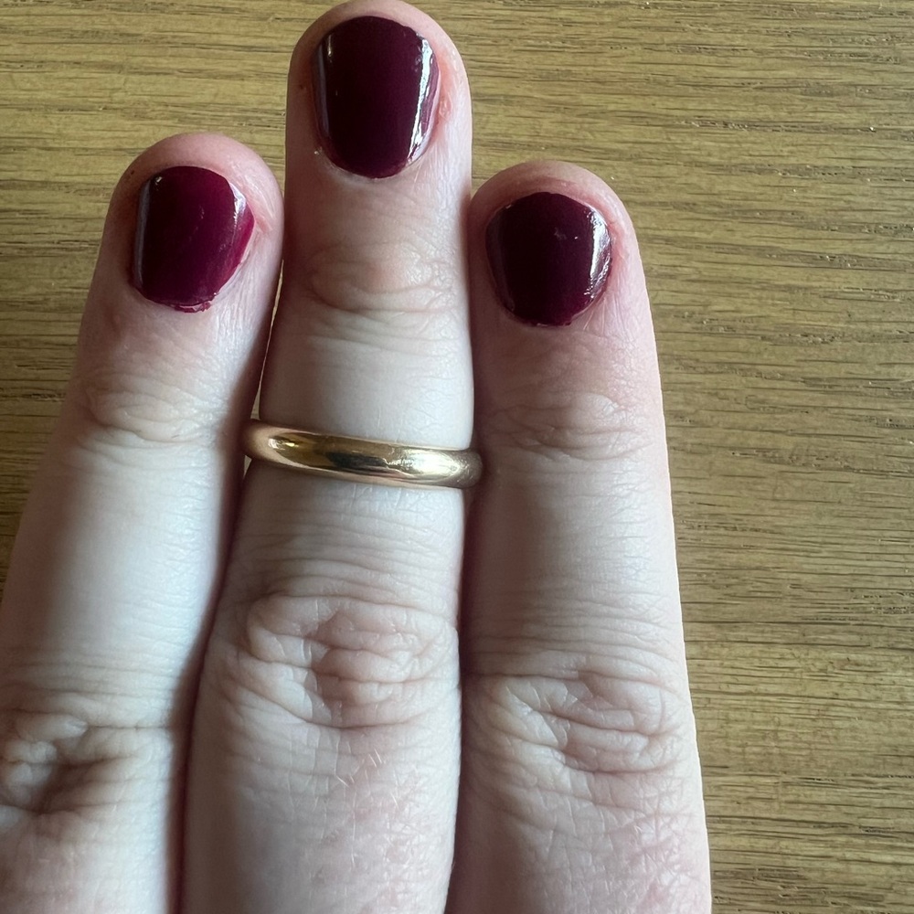 14k Gold Wedding Band